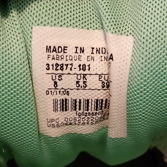 Nike Air ‘N'Sight’ Running Shoes Silver Green 8 - Picture 10 of 11